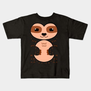 Cute funny Sloth Kids T-Shirt